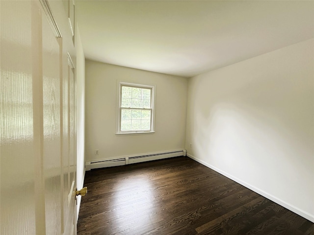 336 Baldwin Place Rd, Mahopac, NY 10541 - empty room with a baseboard radiator and wood finished floors