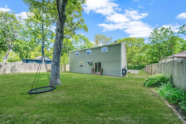 218 Beaver Dr, Mastic Beach, NY 11951 - rear view of house featuring entry steps