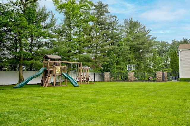 2 Maize Ct, Melville, NY 11747 - view of yard with a playground