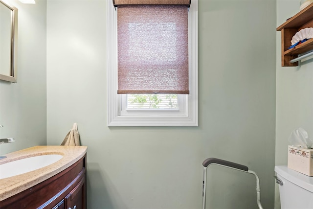 1A Ward St, Suffern, NY 10901 - half bathroom with toilet and vanity