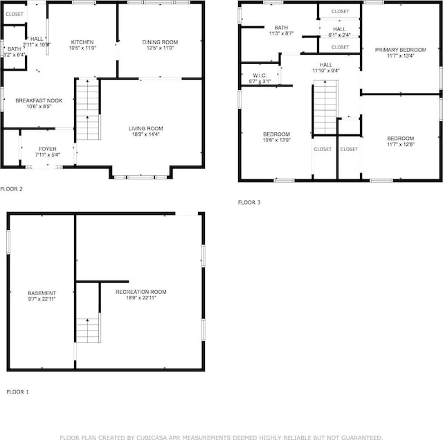 1A Ward St, Suffern, NY 10901 - home floor plan