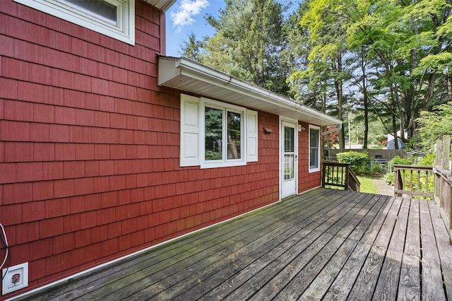 55 Stephanie Ln, Poughkeepsie, NY 12603 - view of wooden deck