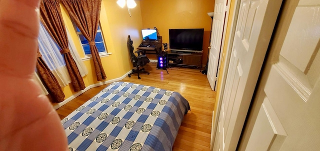 8439 130th St, Kew Gardens, NY 11415 - bedroom featuring wood finished floors and baseboards