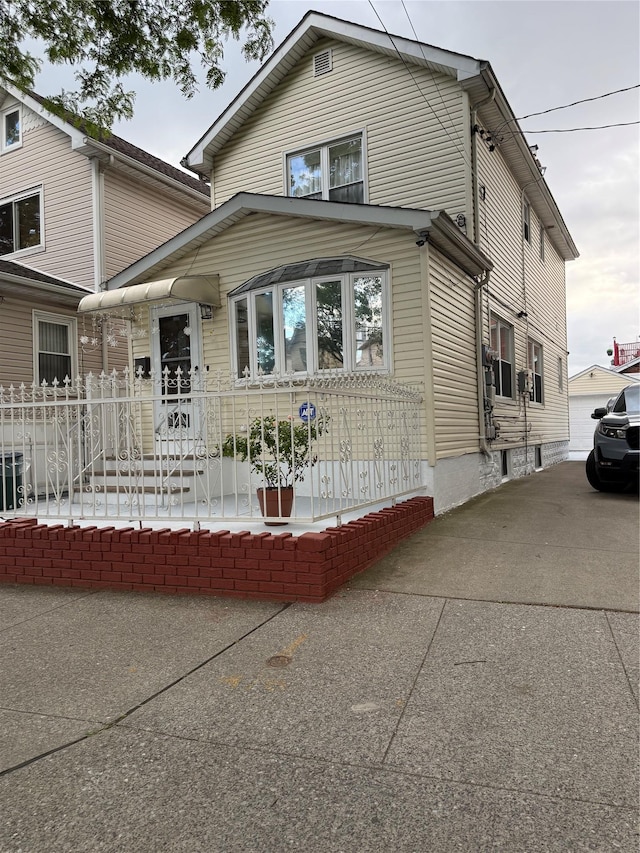 10808 86th St, Ozone Park, NY 11417 - view of traditional-style home