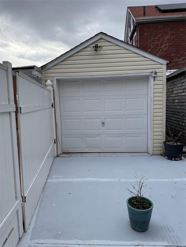 10808 86th St, Ozone Park, NY 11417 - garage featuring driveway