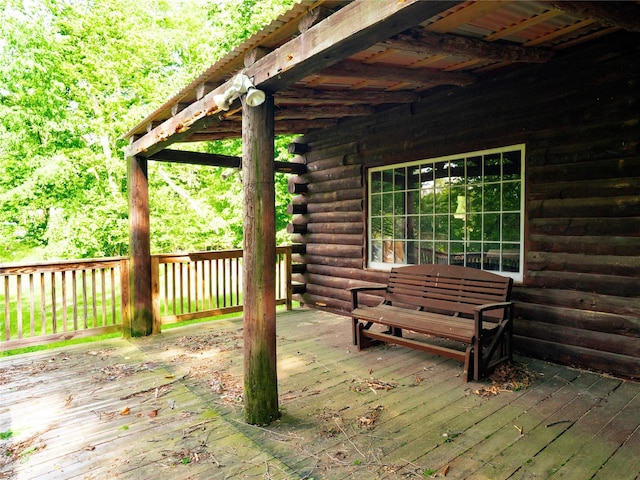 68 Union School Rd, Montgomery, NY 12549 - view of deck