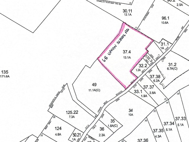 68 Union School Rd, Montgomery, NY 12549 - map of parcels