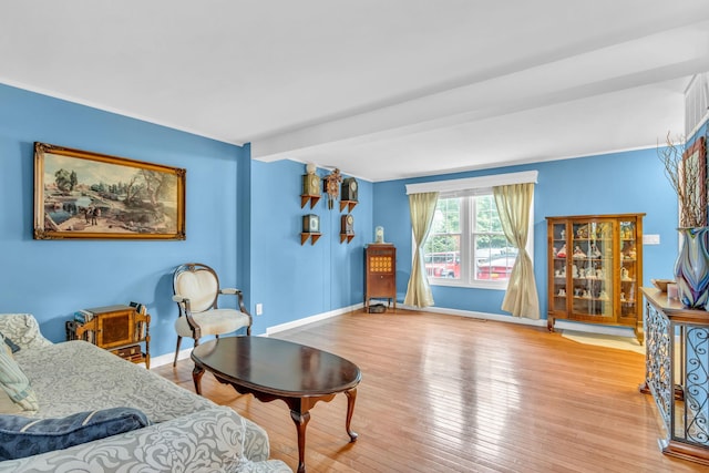 2103 Kings Way Unit 2103, Carmel, NY 10512 - living area with wood-type flooring and baseboards