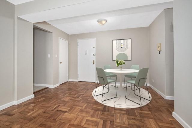 609 Kappock St Unit 3F, Bronx, NY 10463 - dining area with baseboards
