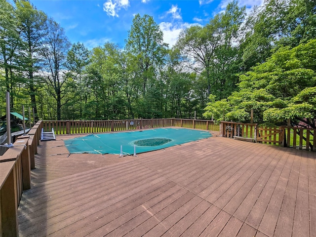 241 Summit Park Rd, Spring Valley, NY 10977 - view of pool featuring a deck