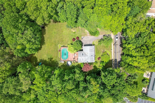 241 Summit Park Rd, Spring Valley, NY 10977 - bird's eye view of a pool