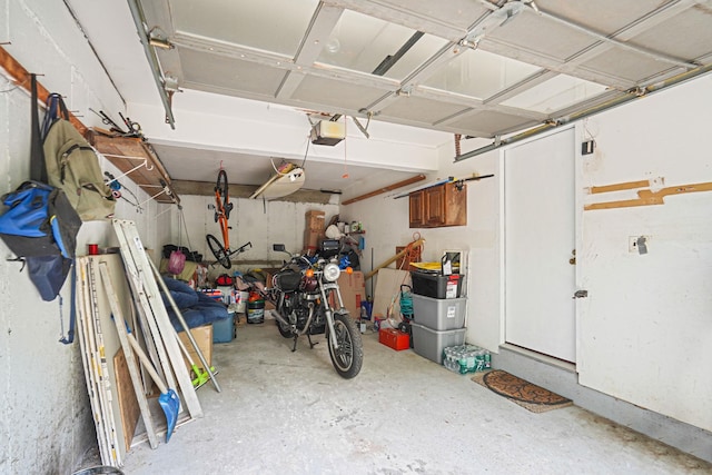 29 Patchogue Rd, Sound Beach, NY 11789 - garage featuring a garage door opener