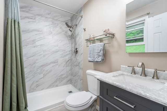 1024 Plains Rd, Wallkill, NY 12589 - full bath with toilet, vanity, and tiled shower