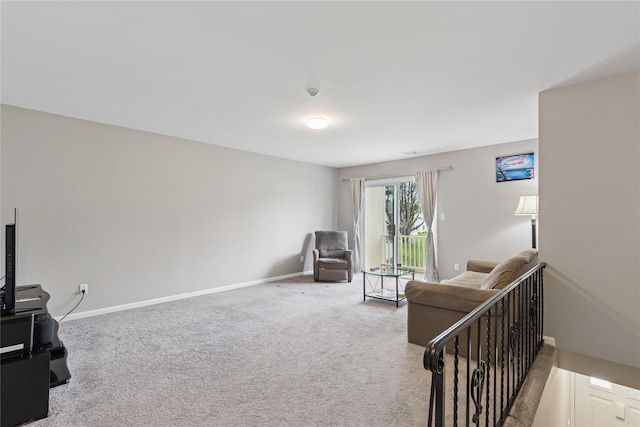 241 Fairview Cir, Middle Island, NY 11953 - living area with carpet and baseboards