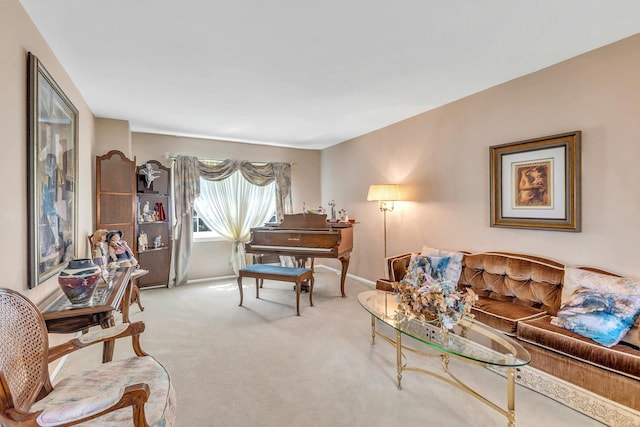28 Bradford Rd, Plainview, NY 11803 - living area with carpet floors and baseboards