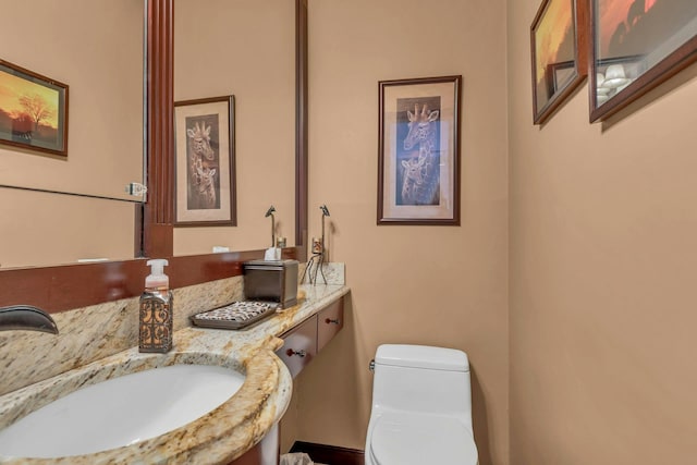 28 Bradford Rd, Plainview, NY 11803 - half bath with toilet and vanity