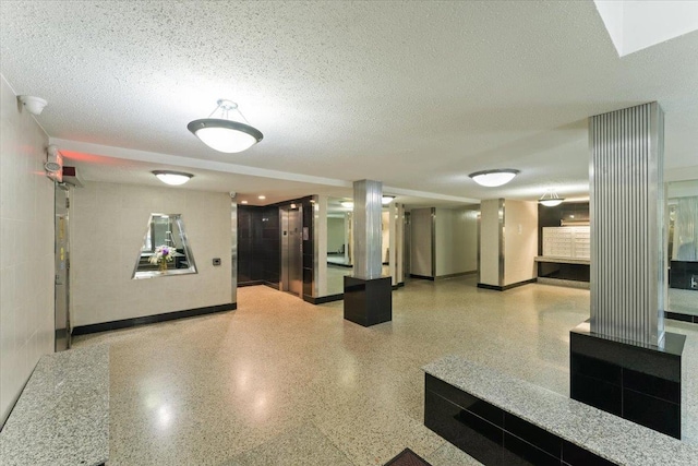 31-90 140th St Unit 3K, Flushing, NY 11354 - building lobby with a textured ceiling