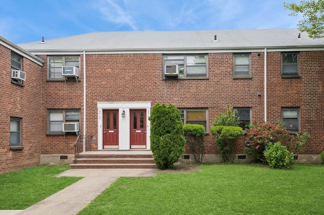 199-07 21st Ave Unit 1-361, Whitestone, NY 11357 - townhome / multi-family property featuring crawl space, a front lawn, and brick siding