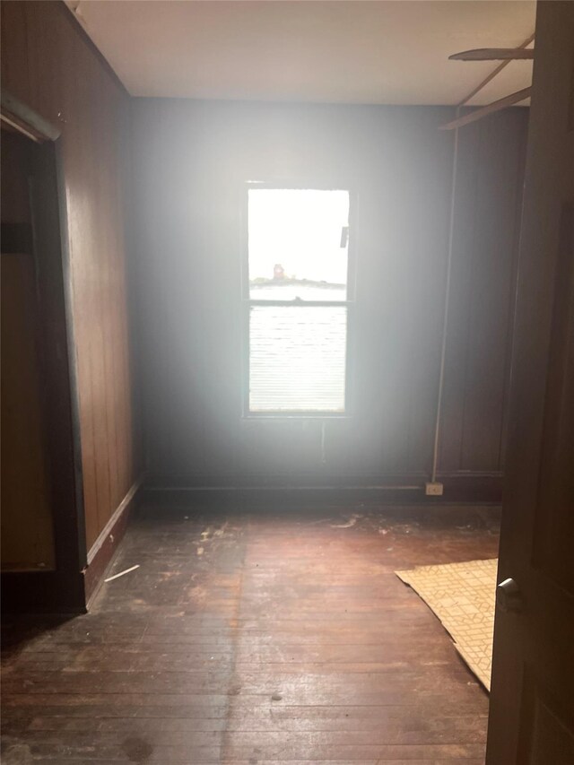 95 W Van Ness St, Newburgh, NY 12550 - spare room with hardwood / wood-style floors and baseboards