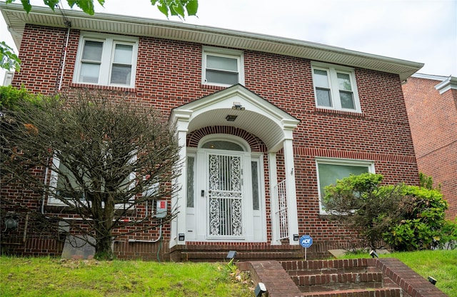 42-32 204th St, Bayside, NY 11361 - view of front of property featuring brick siding