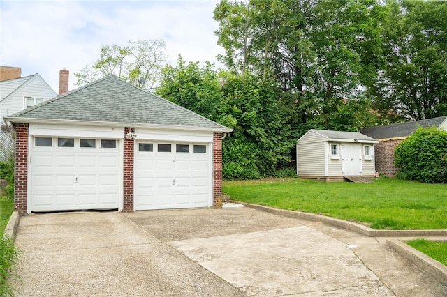 42-32 204th St, Bayside, NY 11361 - garage with concrete driveway