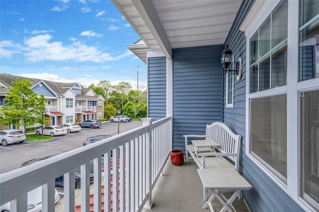 135 Rosebud Ct Unit 135, Patchogue, NY 11772 - balcony featuring a residential view