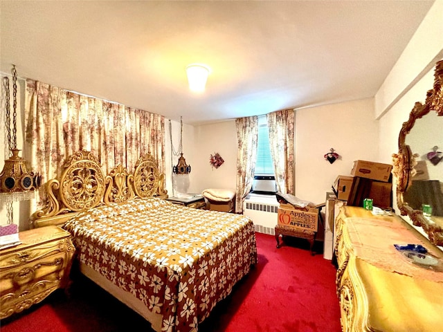 26-20 141st St Unit 1E, Flushing, NY 11354 - carpeted bedroom with radiator