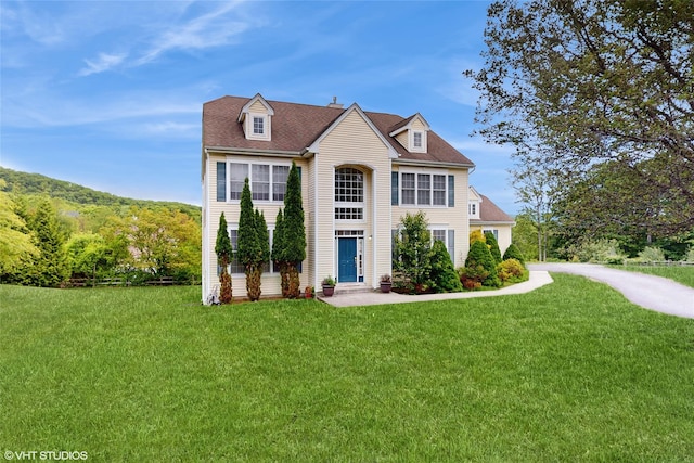 3 Caledonia Cir, Highland Mills, NY 10930 - view of front of property with a front lawn