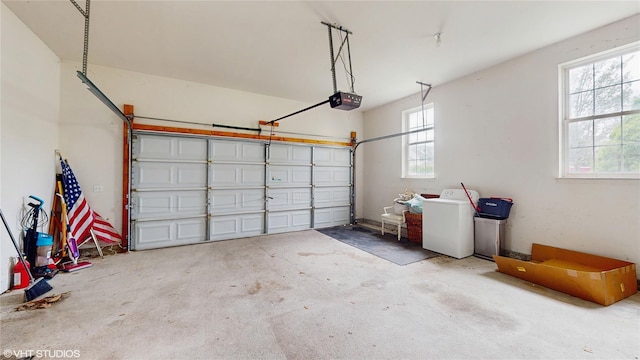 3 Caledonia Cir, Highland Mills, NY 10930 - garage with washer / clothes dryer and a garage door opener
