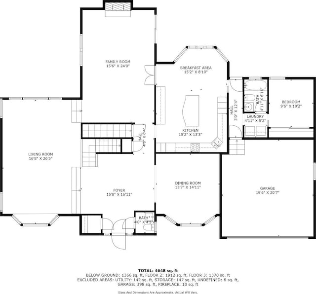 82 Woods Dr, East Hills, NY 11576 - room layout