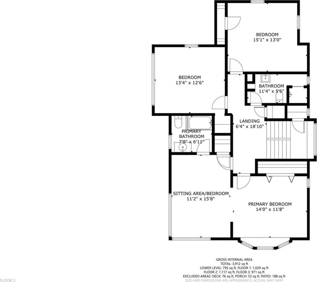 305 Park Hill Ave, Yonkers, NY 10705 - view of floor plan / room layout