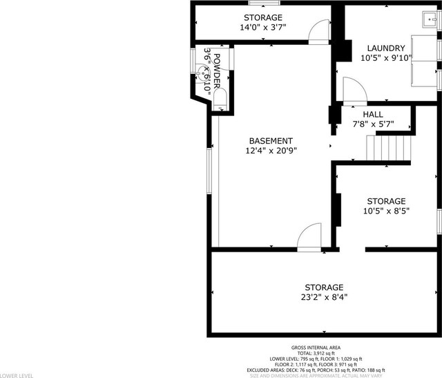 305 Park Hill Ave, Yonkers, NY 10705 - view of room layout