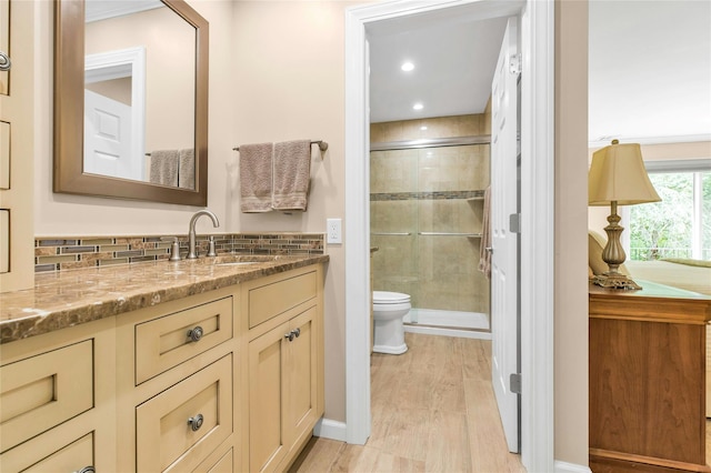 82 Harbour Ln, Bay Shore, NY 11706 - full bath featuring a stall shower, vanity, and recessed lighting
