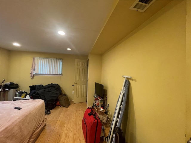 1037 E 214th St, Bronx, NY 10469 - bedroom with recessed lighting and wood finished floors