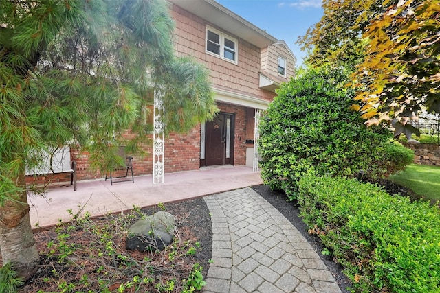 15 Dr Frank Rd, Spring Valley, NY 10977 - property entrance featuring brick siding