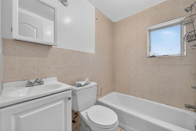 15 Dr Frank Rd, Spring Valley, NY 10977 - full bath featuring tub / shower combination, tile walls, and vanity