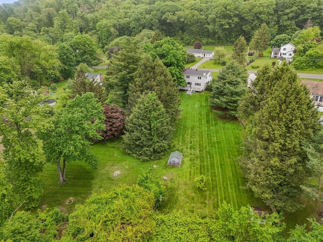 571 Farm To Market Rd, Brewster, NY 10509 - bird's eye view of a heavily wooded area