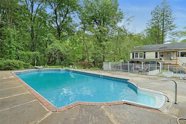 19 Leicester Rd, Briarcliff Manor, NY 10510 - view of pool featuring a patio area