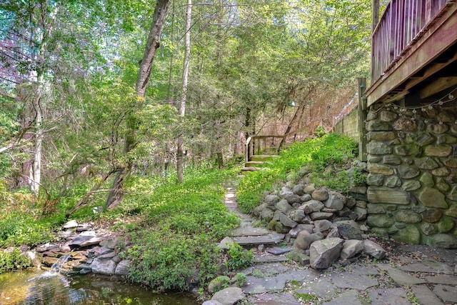 100 Old Pascack Rd, Pearl River, NY 10965 - view of yard with a view of trees