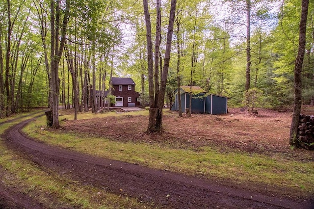 22 Mount Laurel Rd, Greenfield Park, NY 12435 - view of yard with a view of trees
