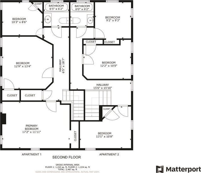 22 Mount Laurel Rd, Greenfield Park, NY 12435 - room layout