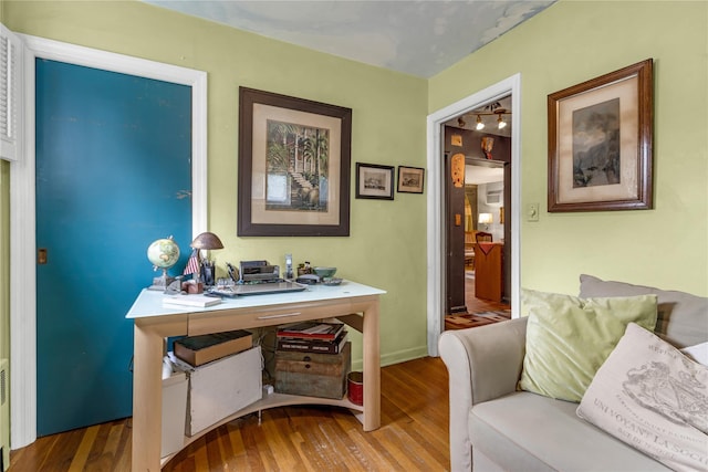 8 Cedar St, Tappan, NY 10983 - home office featuring wood finished floors