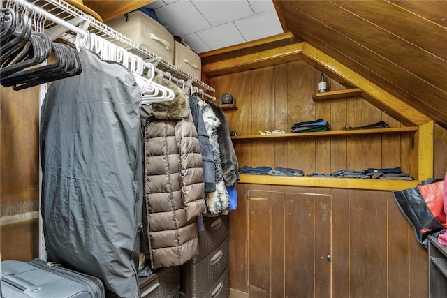 8 Cedar St, Tappan, NY 10983 - spacious closet with lofted ceiling
