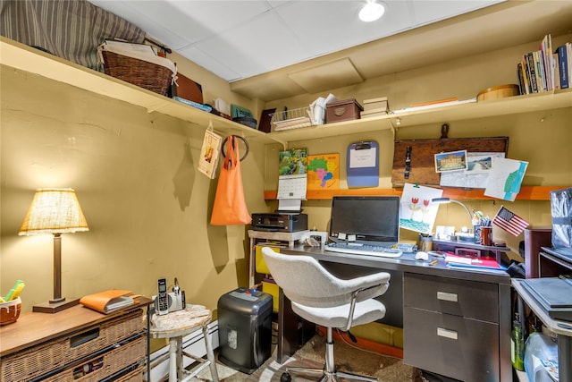 8 Cedar St, Tappan, NY 10983 - office area with a baseboard radiator