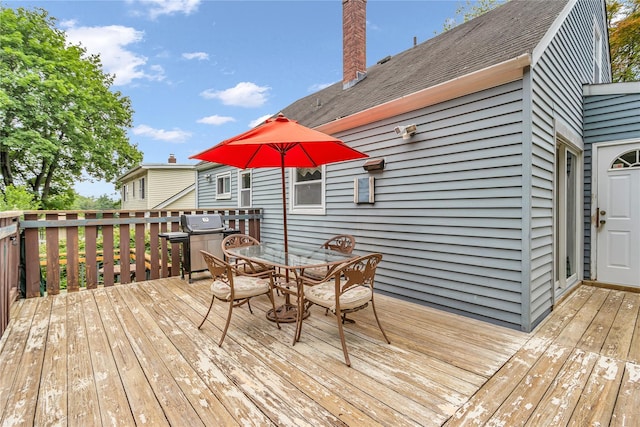 8 Cedar St, Tappan, NY 10983 - deck featuring outdoor dining space and grilling area