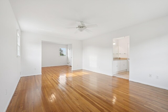 2 Sagamore Ave, Suffern, NY 10901 - unfurnished room with ceiling fan and light wood-style flooring