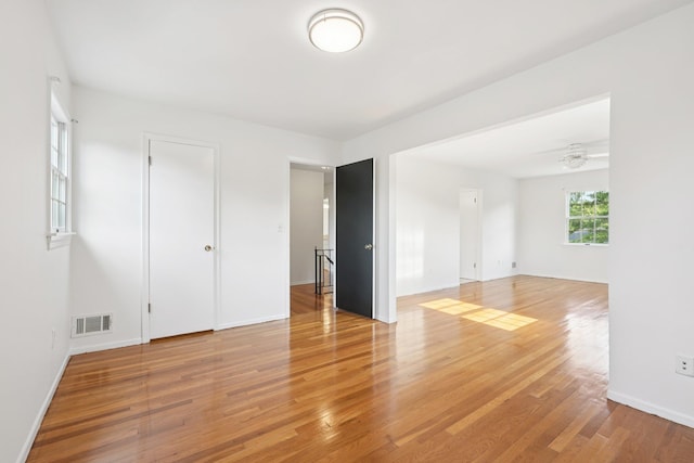2 Sagamore Ave, Suffern, NY 10901 - spare room with light wood-type flooring and a ceiling fan