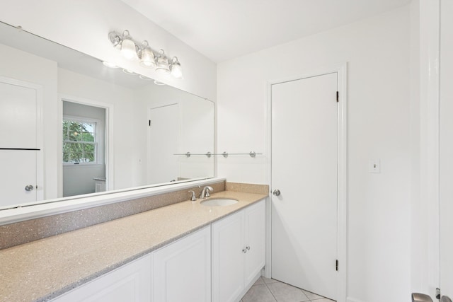 2 Sagamore Ave, Suffern, NY 10901 - bathroom with vanity and tile patterned flooring