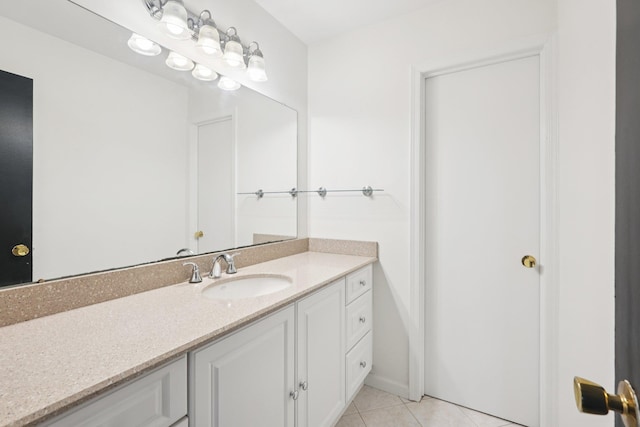 2 Sagamore Ave, Suffern, NY 10901 - bathroom with vanity and tile patterned floors