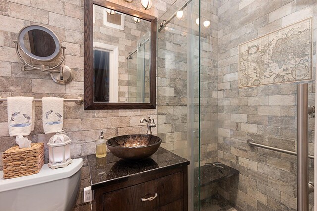 1 Angelica Ct, West Babylon, NY 11704 - full bath featuring a shower stall, toilet, and vanity